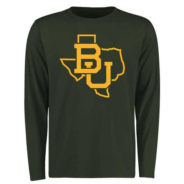 Baylor Bears Tradition State Long Sleeve Crew Neck WEM T-Shirt - Green,We sell and wholesale Baylor Bears Tradition State Long Sleeve Crew Neck WEM T-Shirt - Green on line form chian!